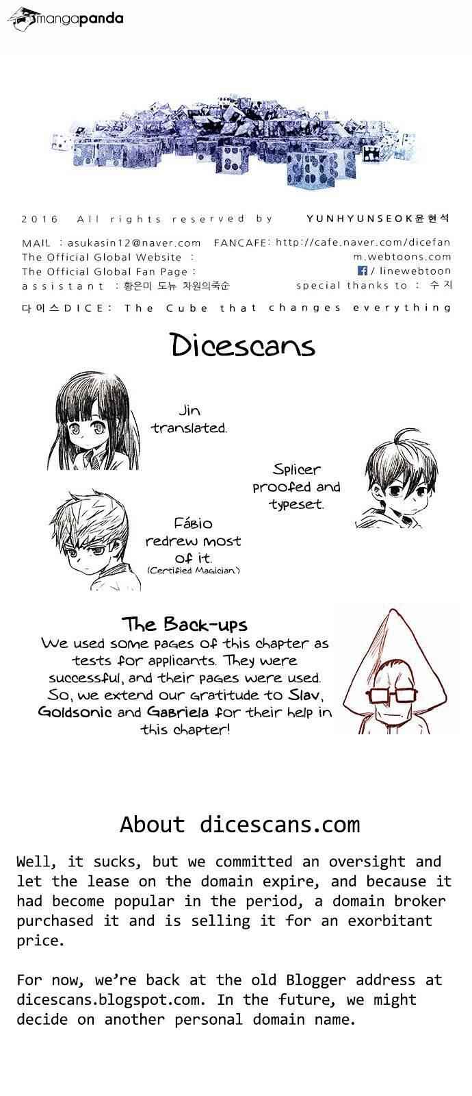 Dice: The Cube That Changes Everything Chapter 160 - Page 59