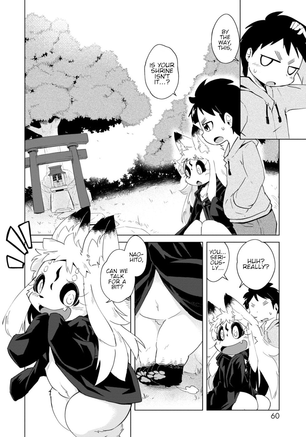 Disaster Fox Kuzure-chan Chapter 3 - Page 1