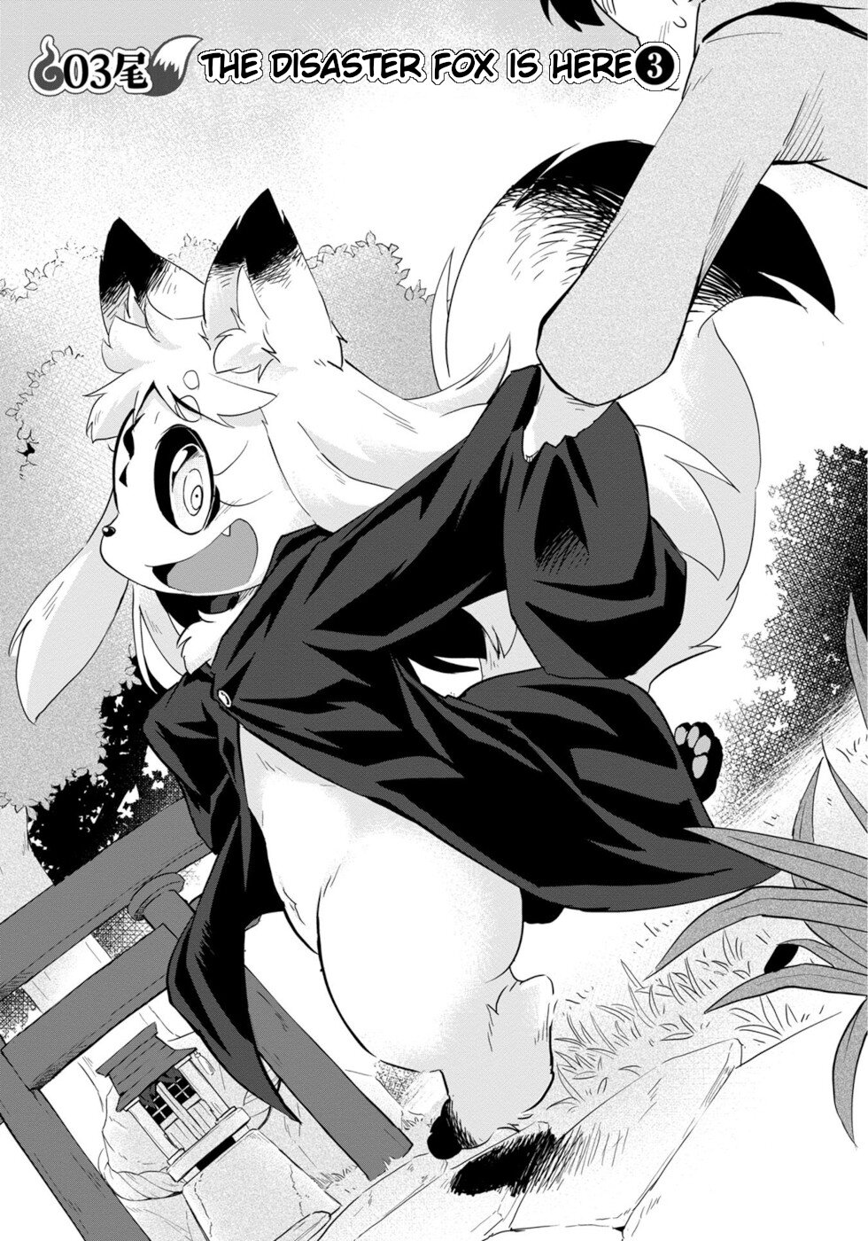 Disaster Fox Kuzure-chan Chapter 3 - Page 2