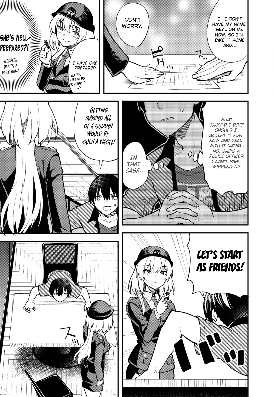 Distance Love Between a Con Man & a Police Officer Chapter 1 - Page 22