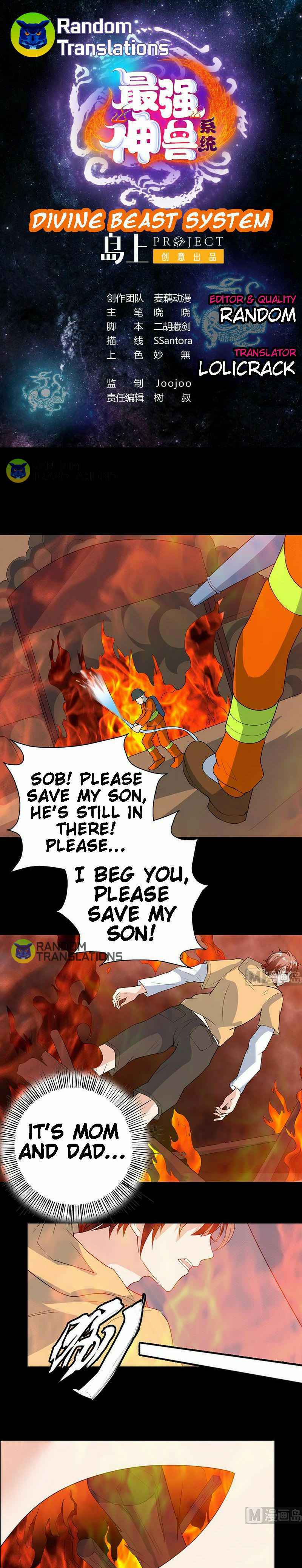 Divine Beast System Chapter 176 - Page 1