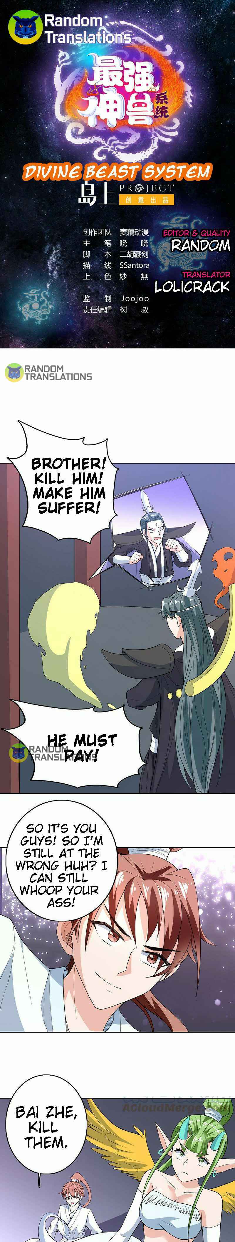 Divine Beast System Chapter 183 - Page 1