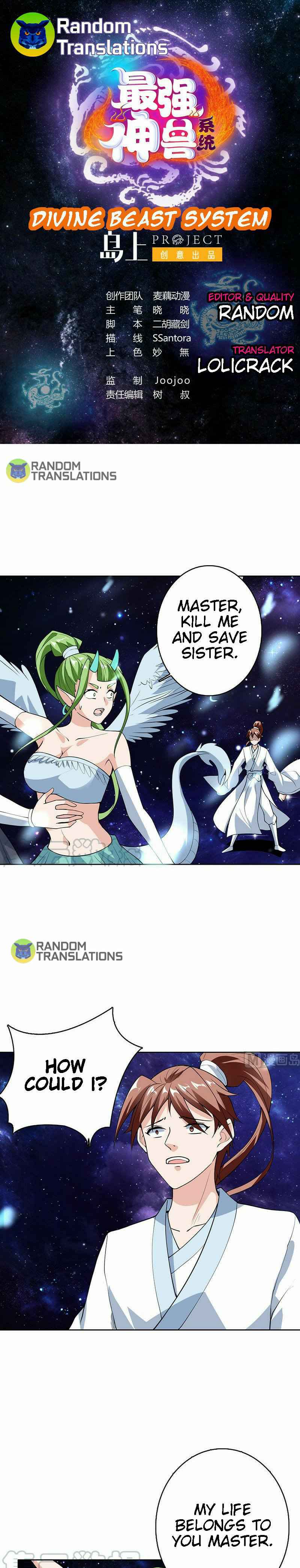Divine Beast System Chapter 207 - Page 1