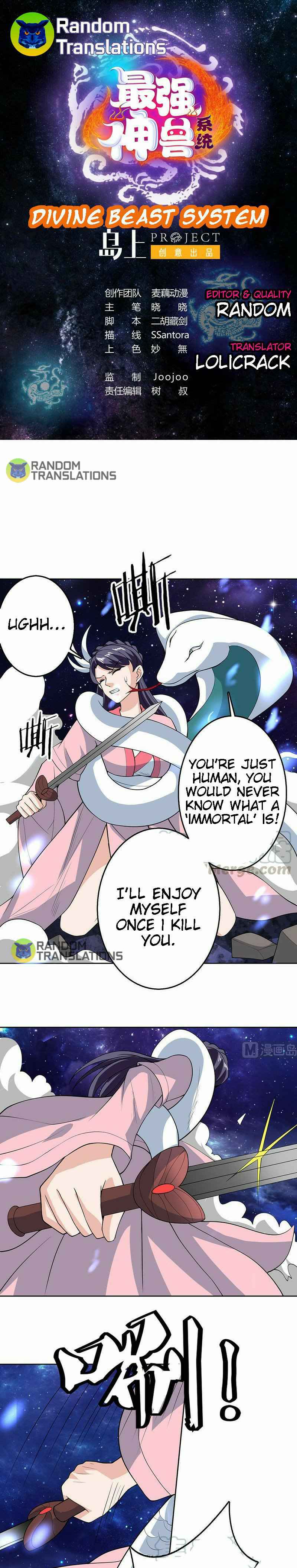 Divine Beast System Chapter 214 - Page 1