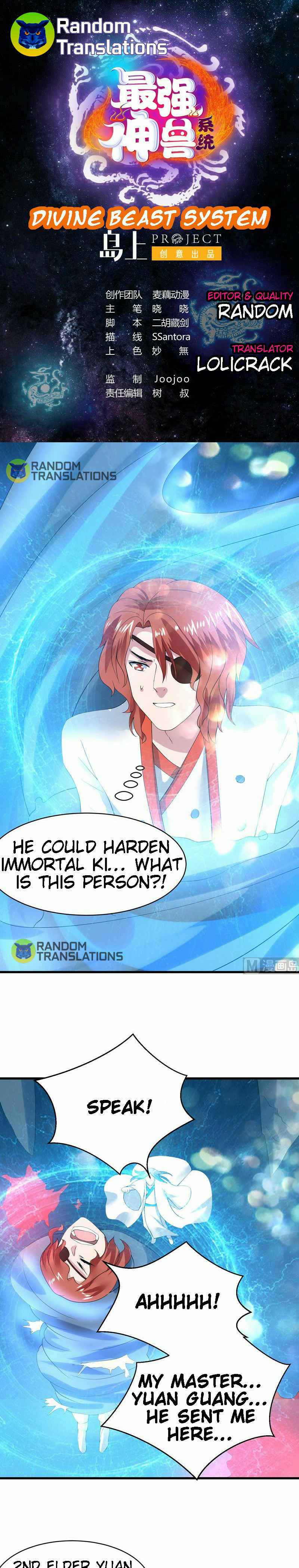 Divine Beast System Chapter 46 - Page 1