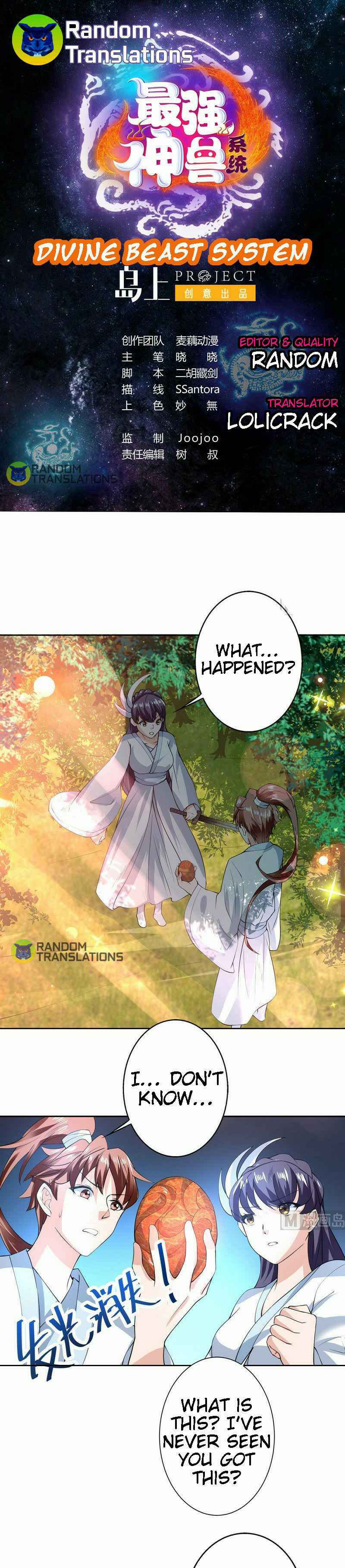 Divine Beast System Chapter 89 - Page 1