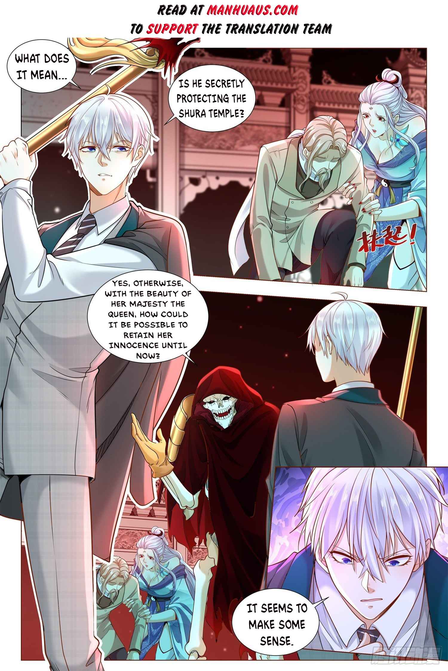 Divine Hero’s Skyfall System Chapter 408 - Page 1
