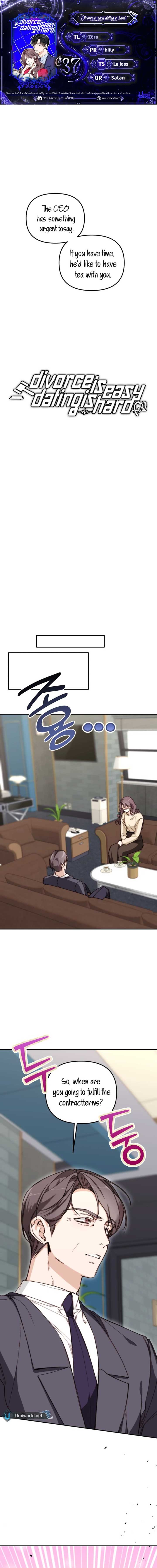 Divorce Is Easy, but Love Is Hard Chapter 37 - Page 0