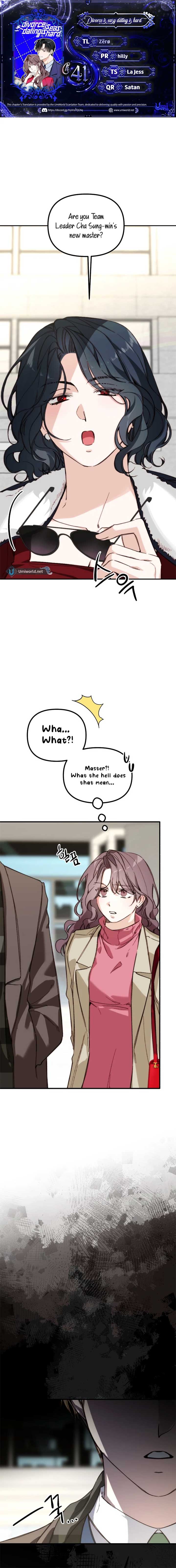 Divorce Is Easy, but Love Is Hard Chapter 41 - Page 1