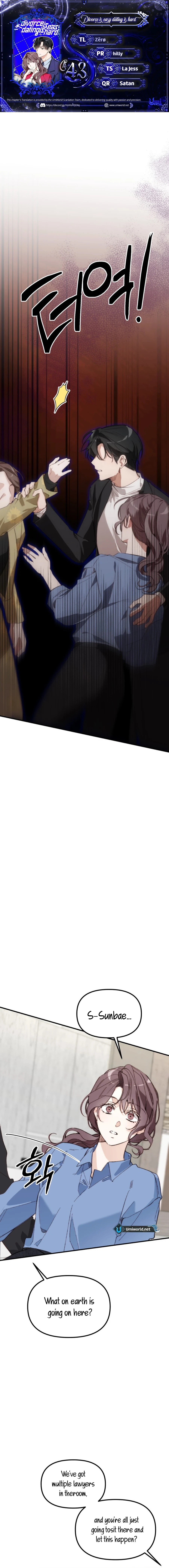 Divorce Is Easy, but Love Is Hard Chapter 43 - Page 2