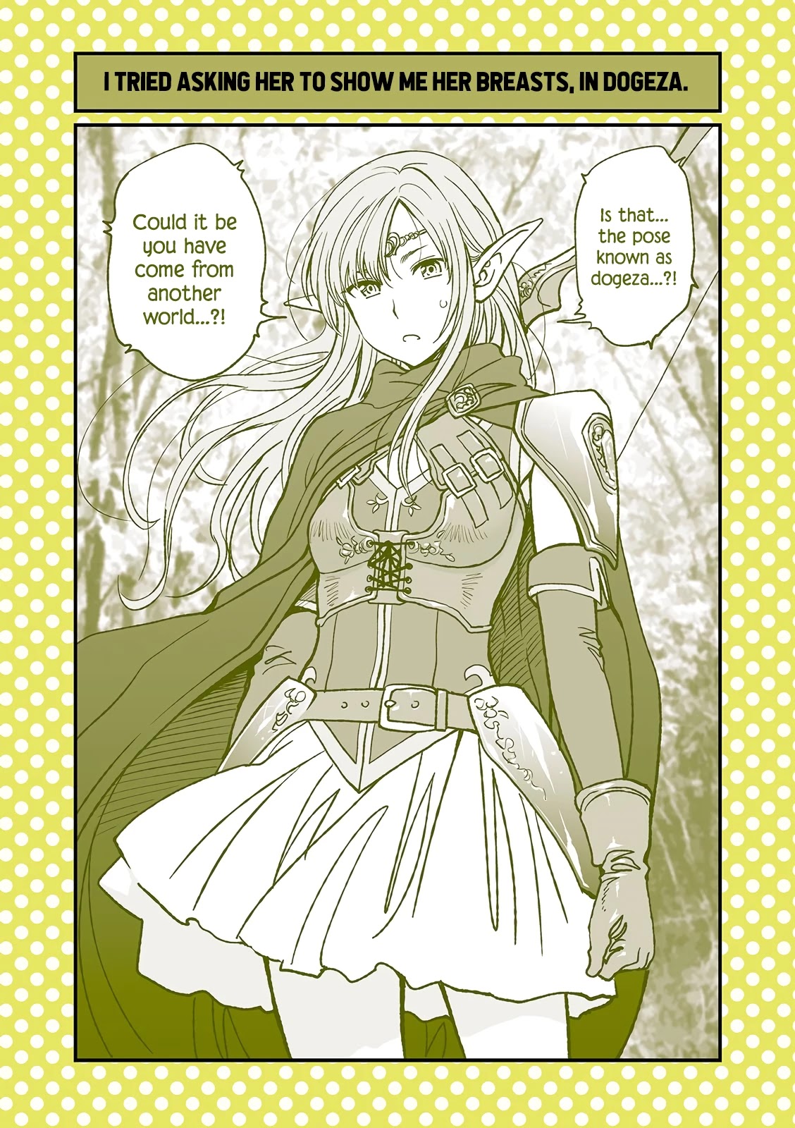 Dogeza de Tanondemita Chapter 25 - Page 1