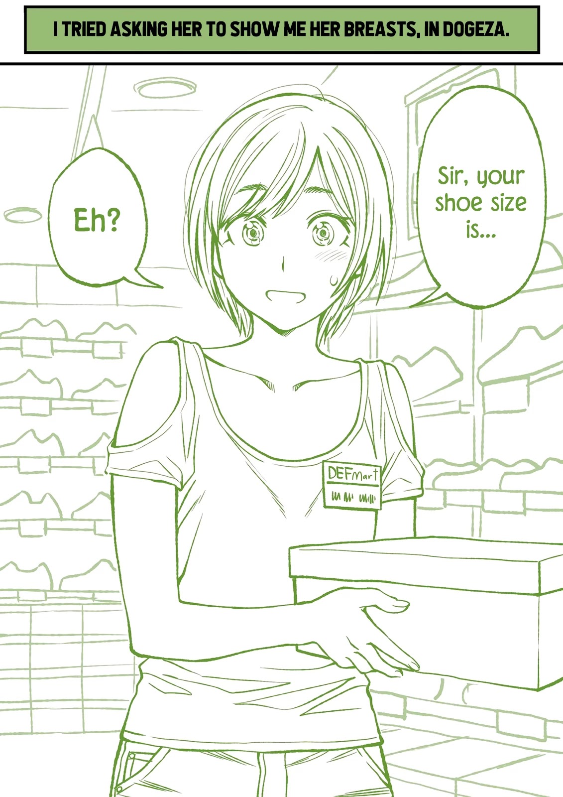 Dogeza de Tanondemita Chapter 32 - Page 1