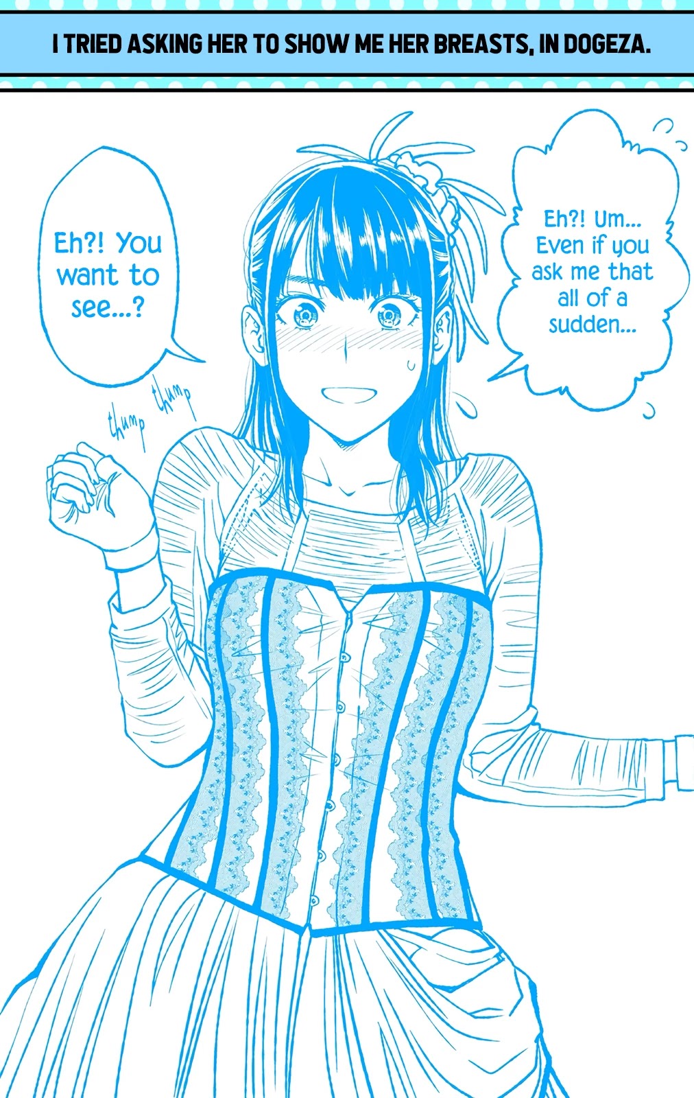 Dogeza de Tanondemita Chapter 35 - Page 1