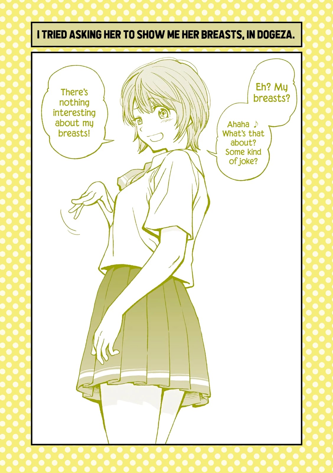 Dogeza de Tanondemita Chapter 9 - Page 1