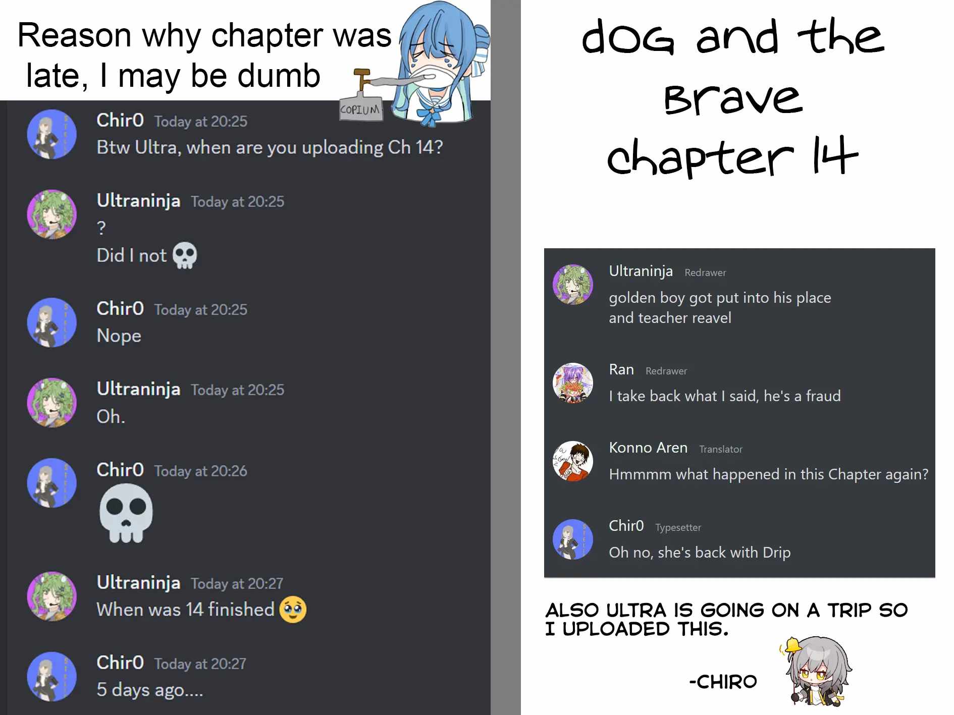 Dogs and Heroes Don’t Dress Up Chapter 14 - Page 34