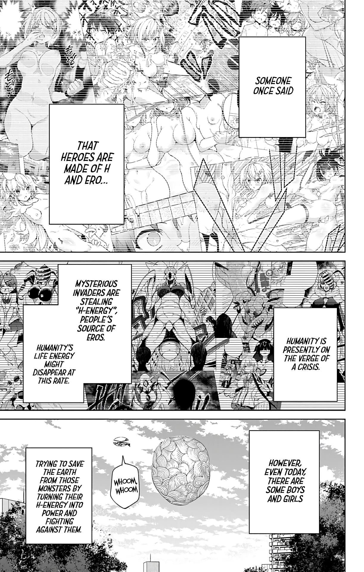 Dokyuu Hentai HxEros Chapter 24.5 - Page 3