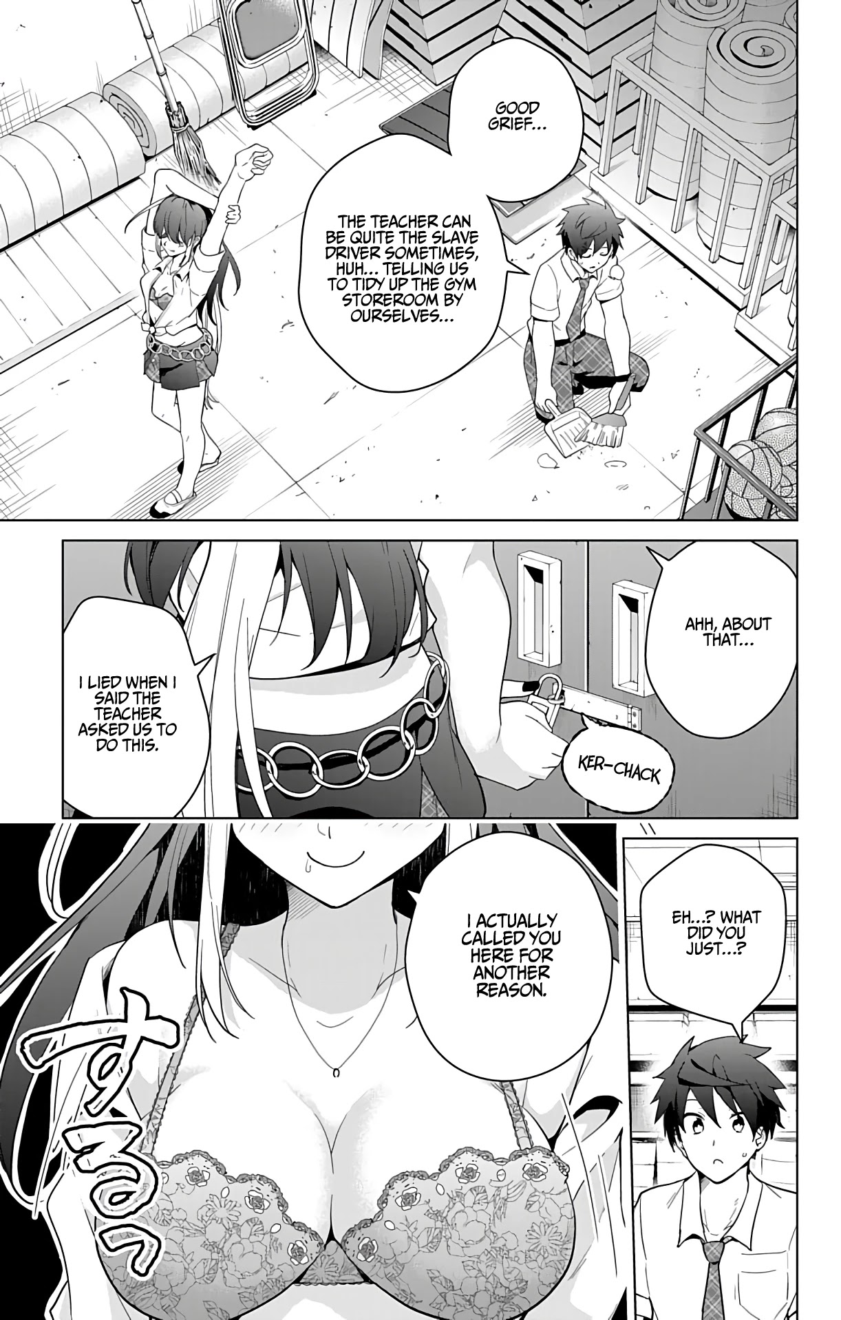Dokyuu Hentai HxEros Chapter 48 - Page 24