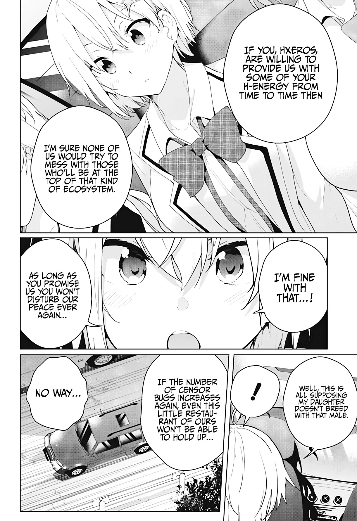 Dokyuu Hentai HxEros Chapter 54 - Page 25