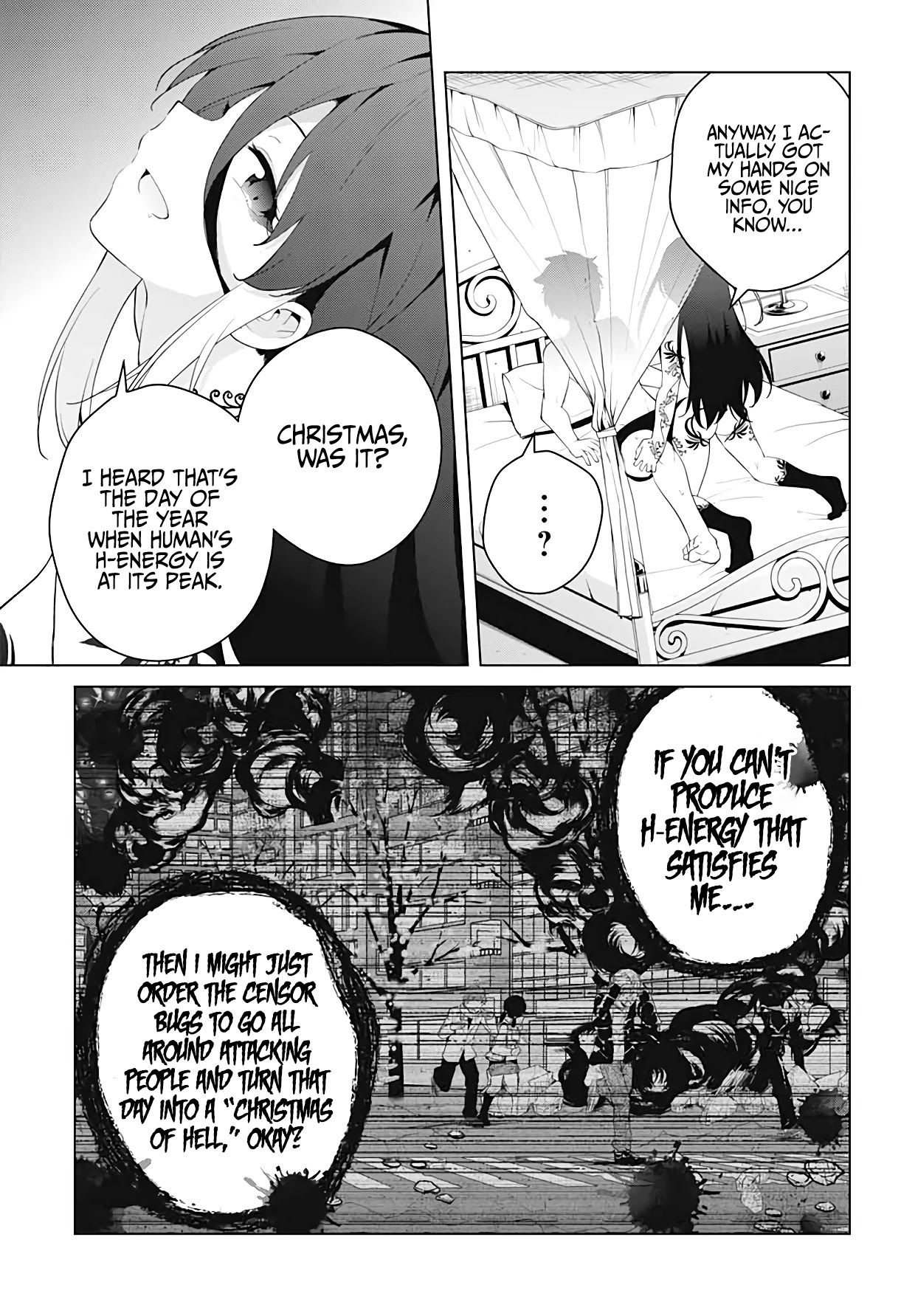 Dokyuu Hentai HxEros Chapter 54 - Page 8