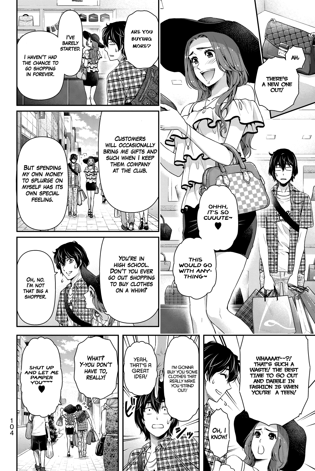 Domestic na Kanojo Chapter 100 - Page 9