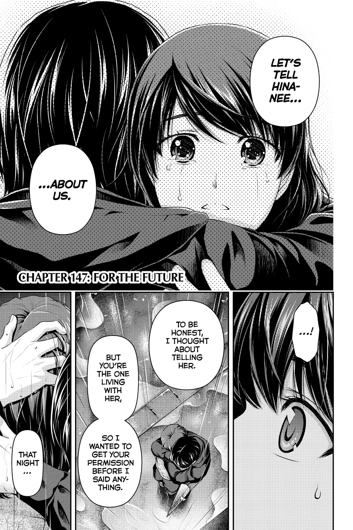 Domestic na Kanojo Chapter 147 - Page 1