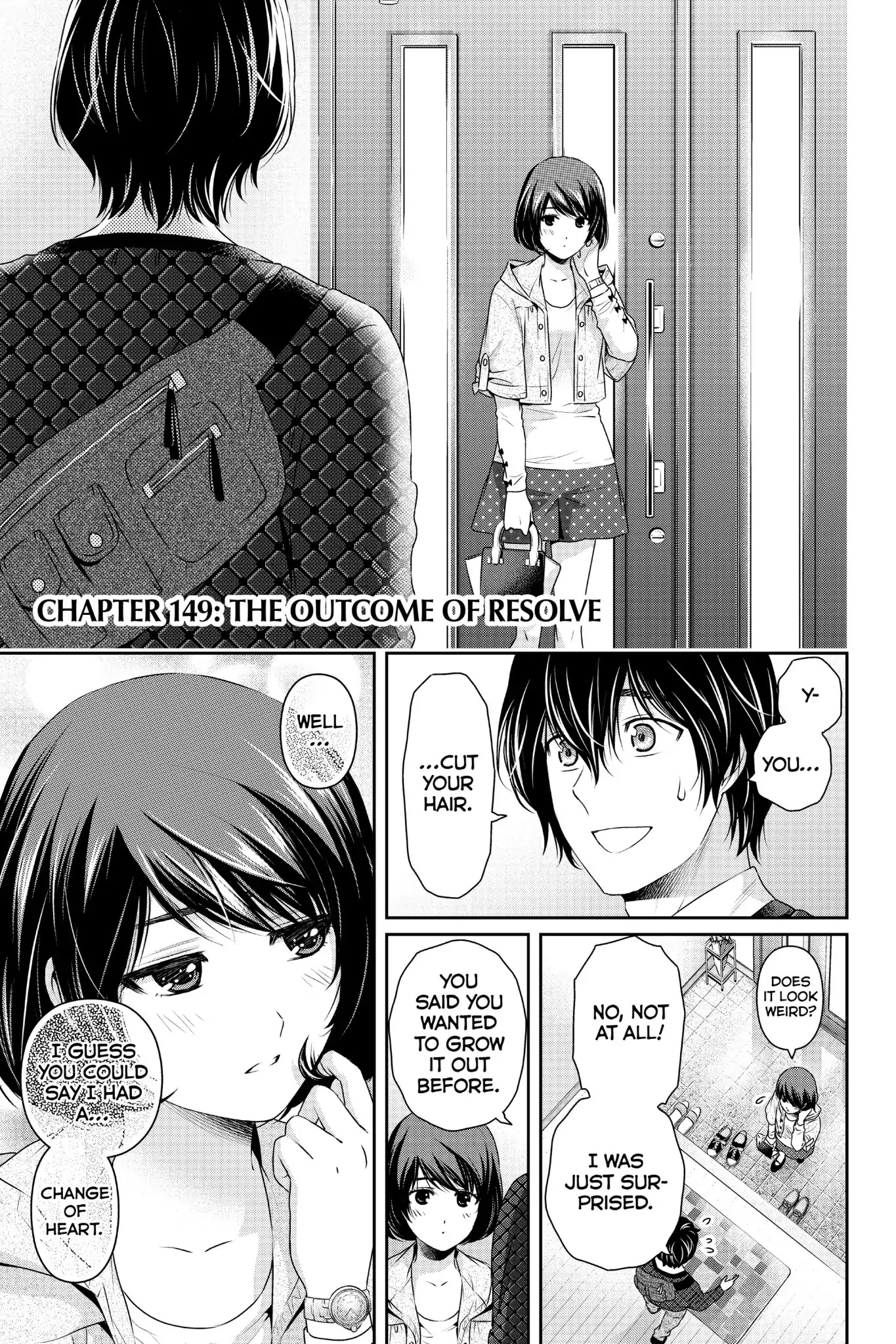 Domestic na Kanojo Chapter 149 - Page 1