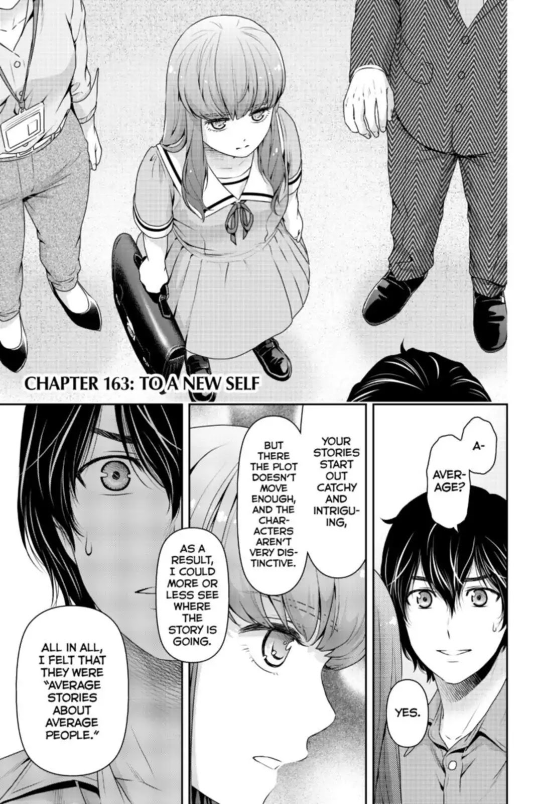 Domestic na Kanojo Chapter 163 - Page 1
