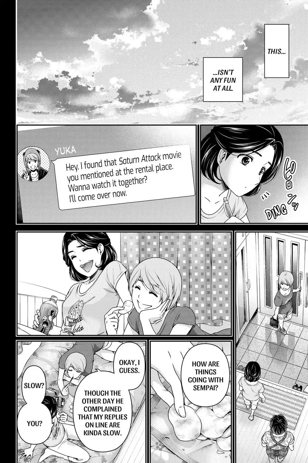 Domestic na Kanojo Chapter 166 - Page 12