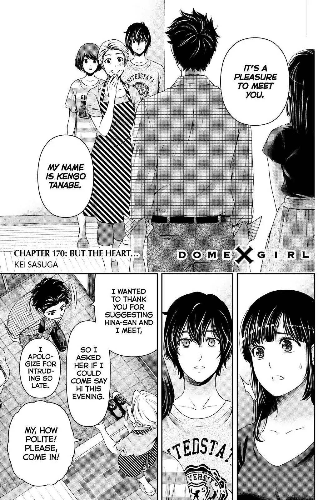Domestic na Kanojo Chapter 170 - Page 1