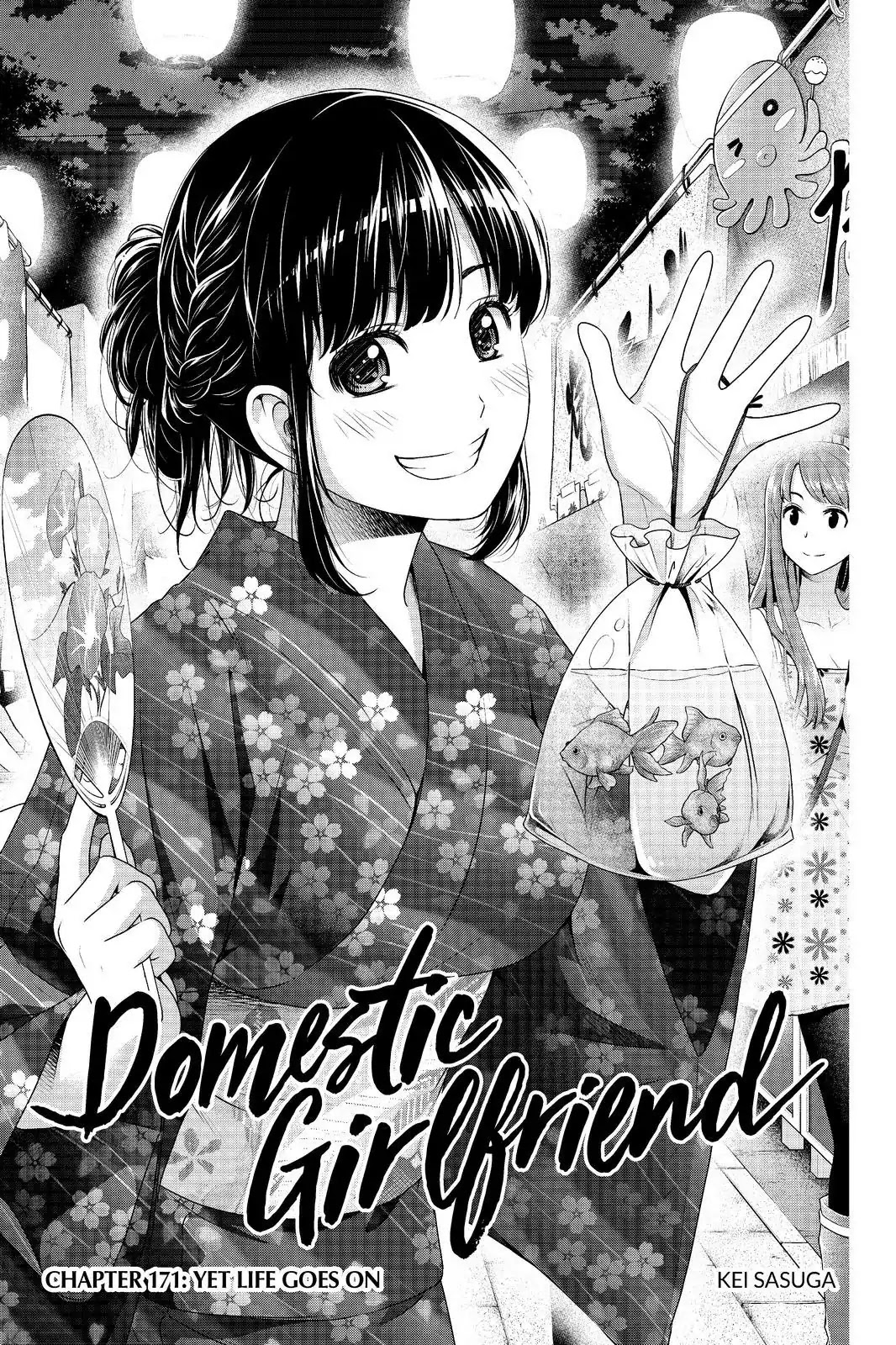 Domestic na Kanojo Chapter 171 - Page 1