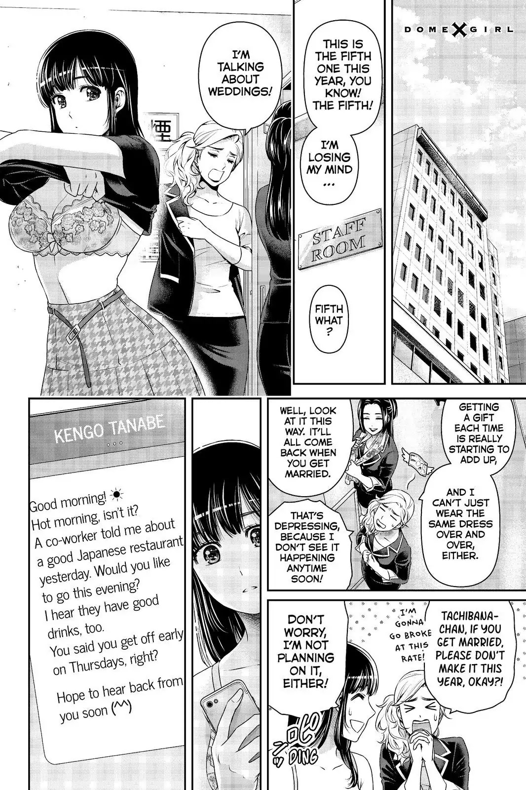 Domestic na Kanojo Chapter 173 - Page 2