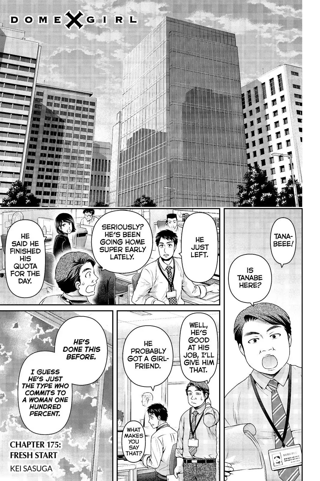 Domestic na Kanojo Chapter 175 - Page 1