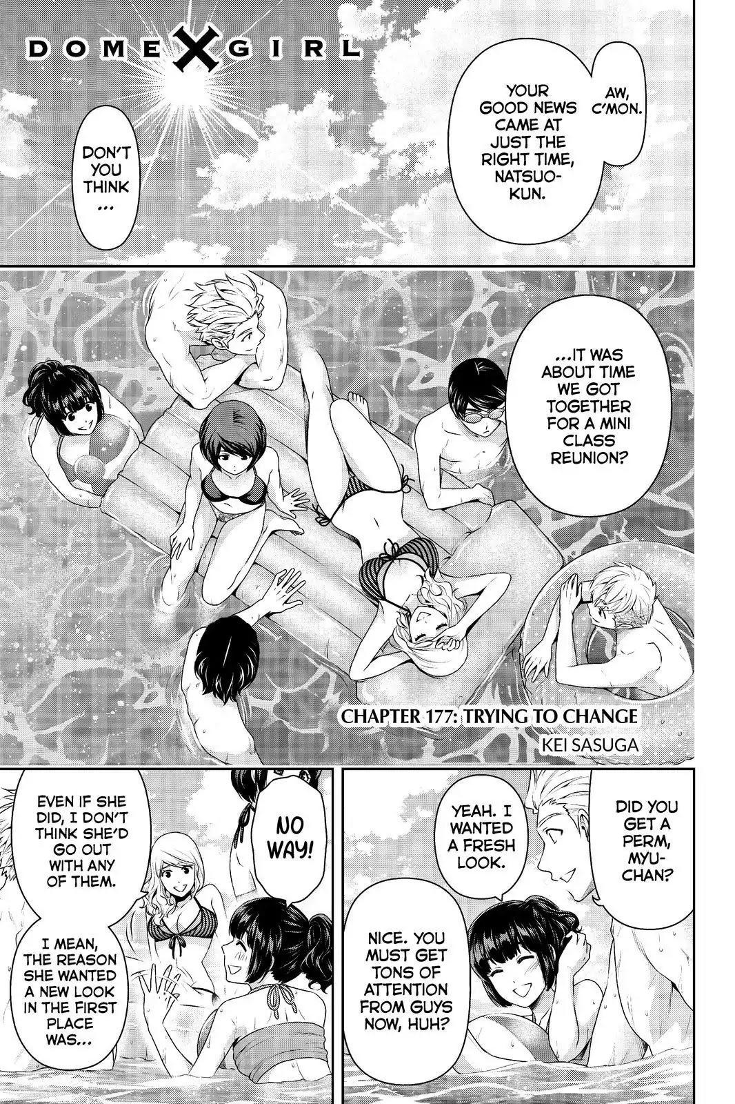 Domestic na Kanojo Chapter 177 - Page 1