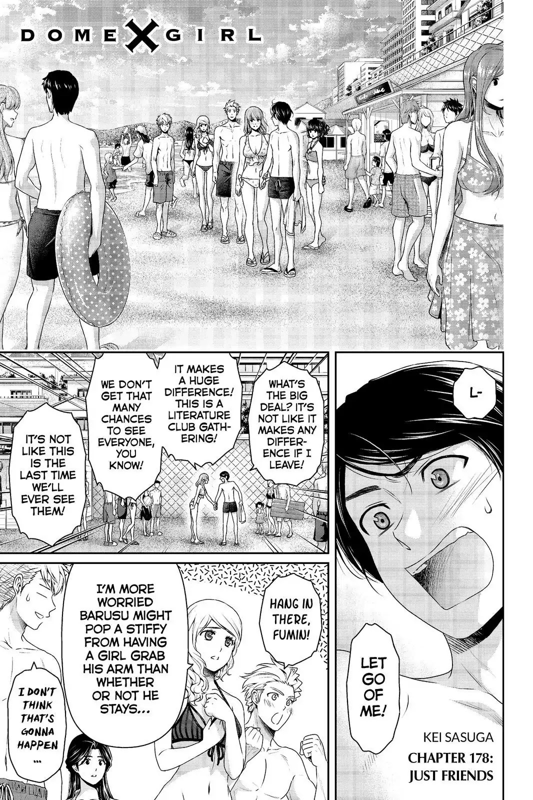 Domestic na Kanojo Chapter 178 - Page 1