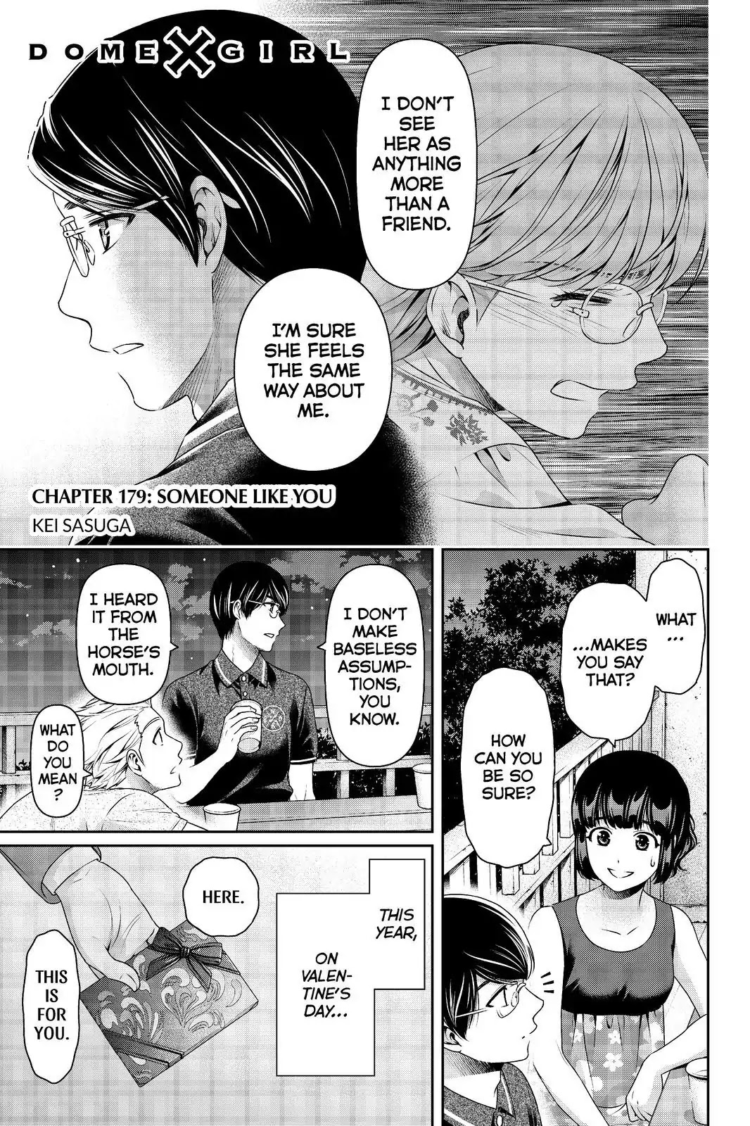 Domestic na Kanojo Chapter 179 - Page 1