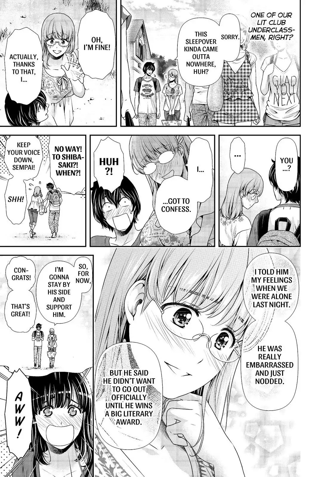 Domestic na Kanojo Chapter 180 - Page 3