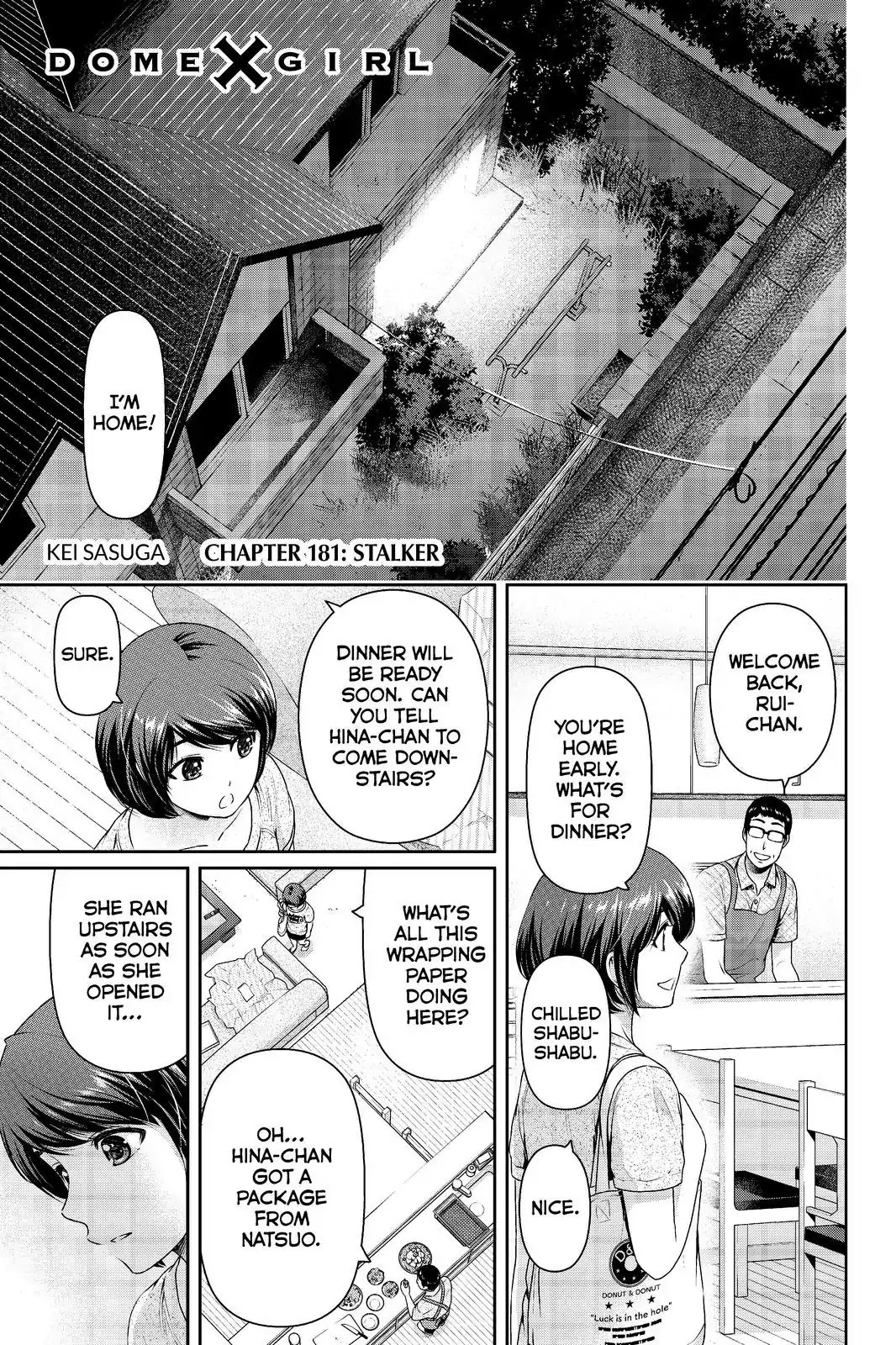 Domestic na Kanojo Chapter 181 - Page 1