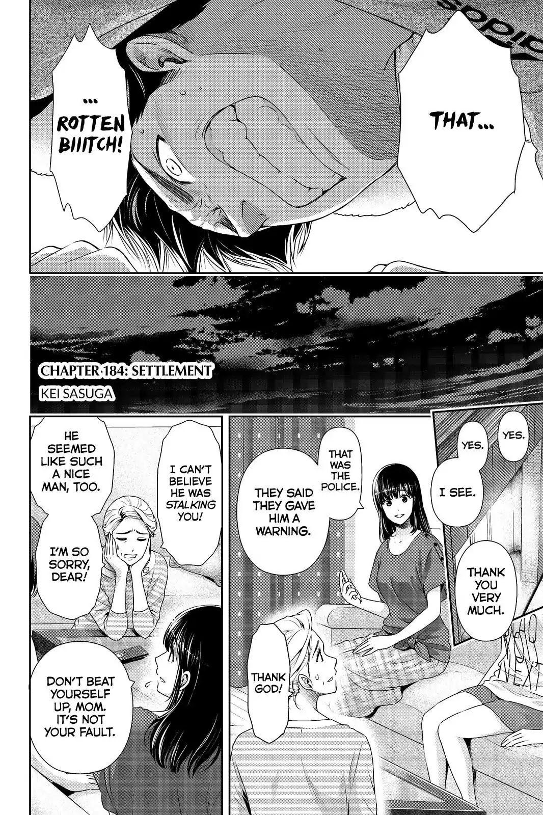 Domestic na Kanojo Chapter 184 - Page 2