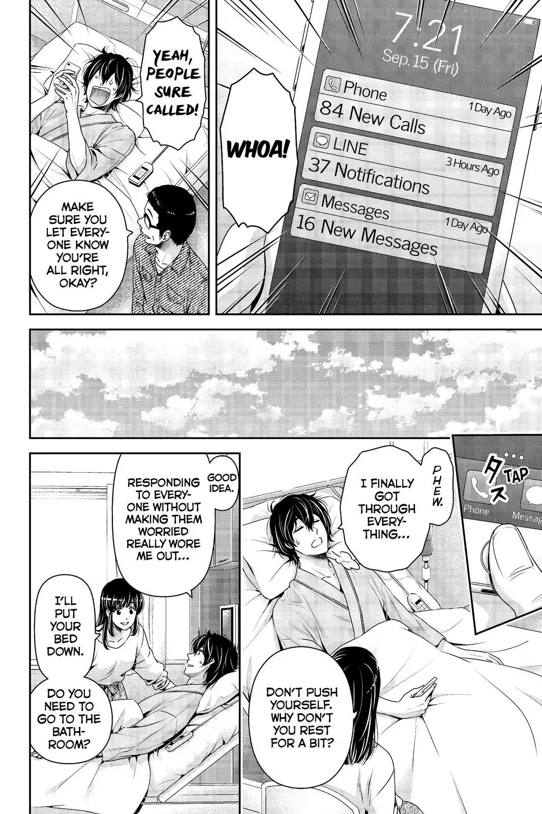 Domestic na Kanojo Chapter 188 - Page 4