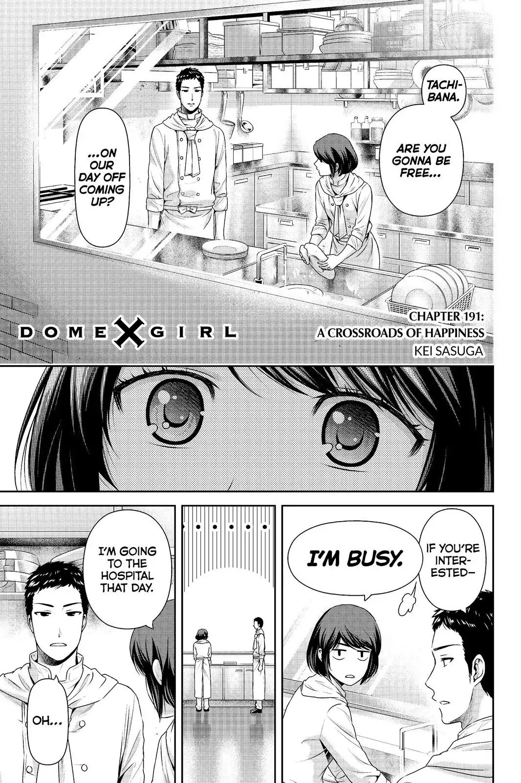 Domestic na Kanojo Chapter 191 - Page 1