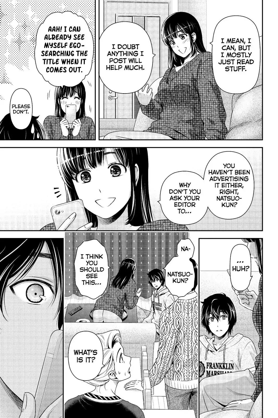 Domestic na Kanojo Chapter 202 - Page 17