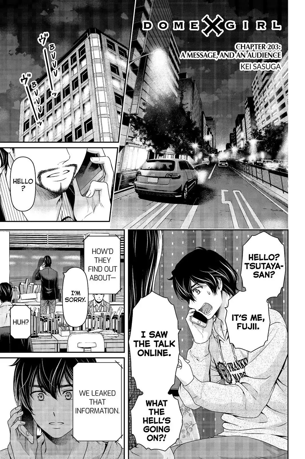 Domestic na Kanojo Chapter 203 - Page 1