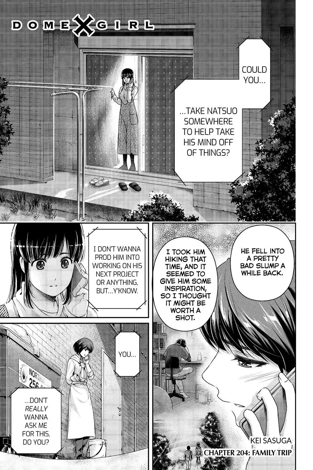 Domestic na Kanojo Chapter 204 - Page 1