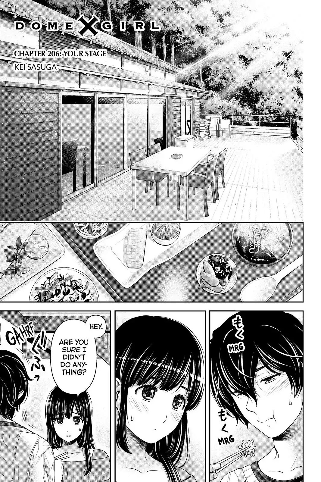 Domestic na Kanojo Chapter 206 - Page 1
