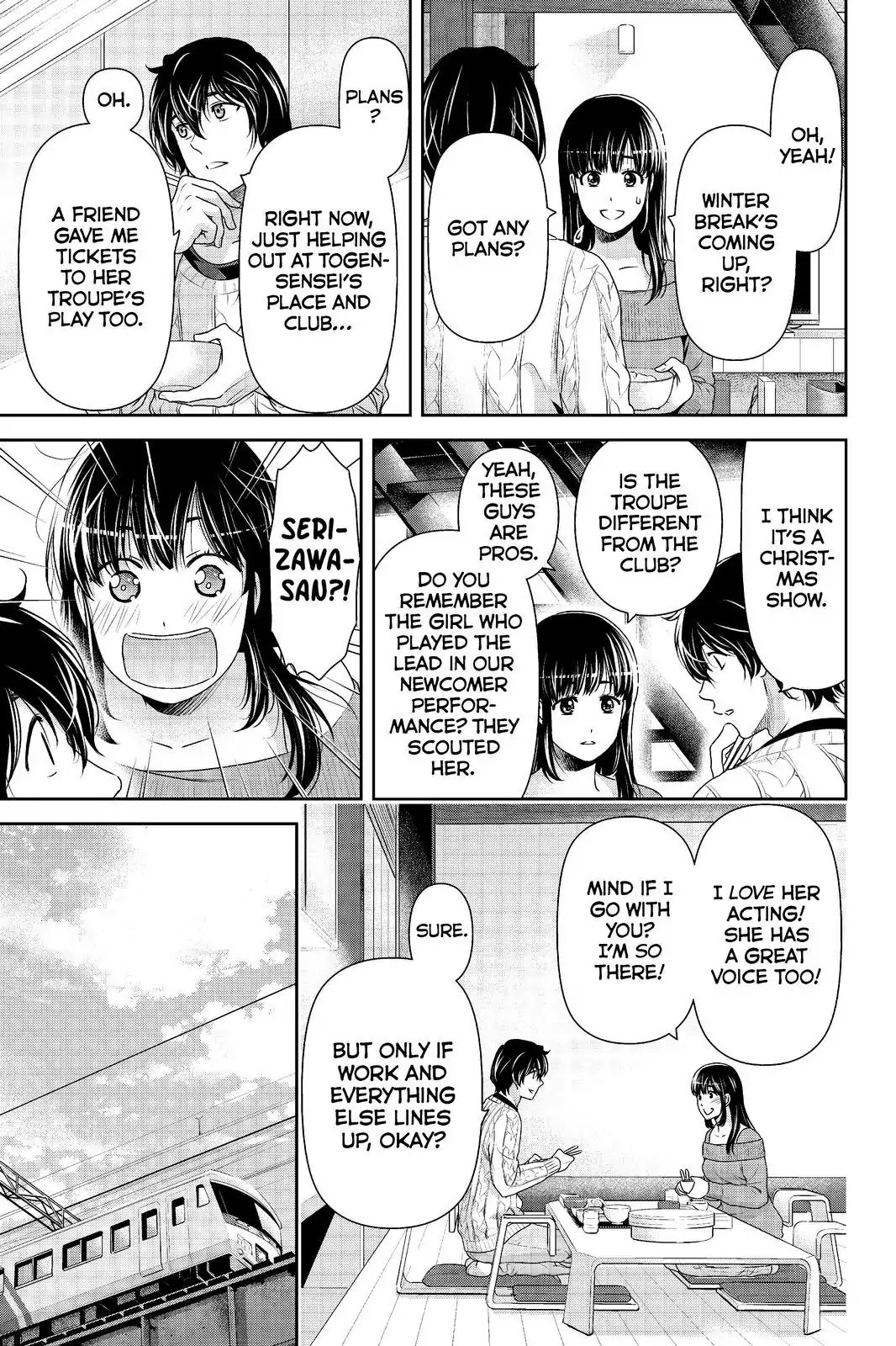 Domestic na Kanojo Chapter 206 - Page 3