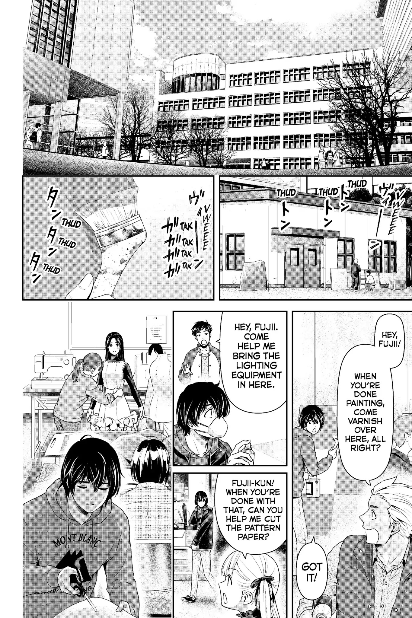 Domestic na Kanojo Chapter 218 - Page 3