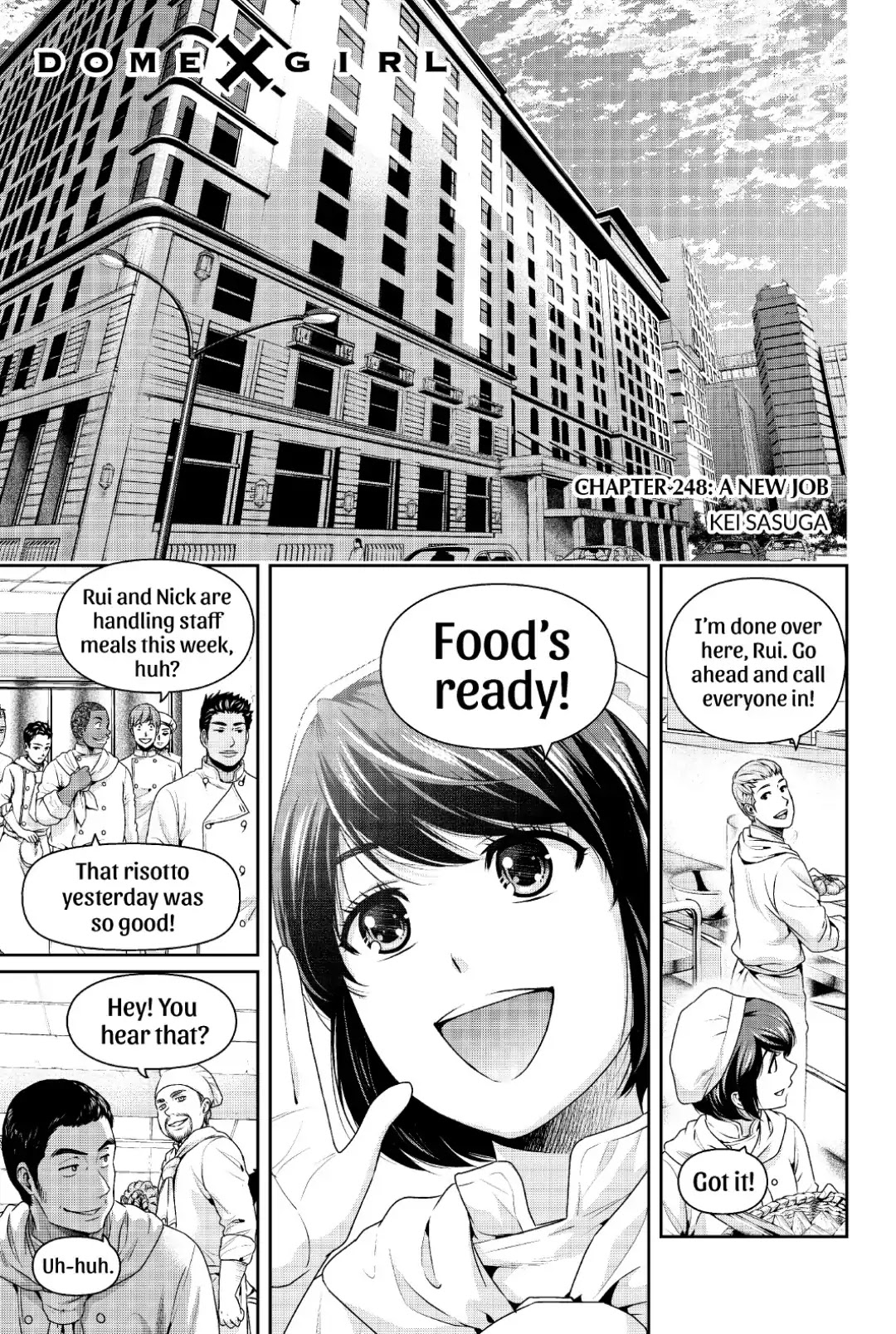 Domestic na Kanojo Chapter 248 - Page 1