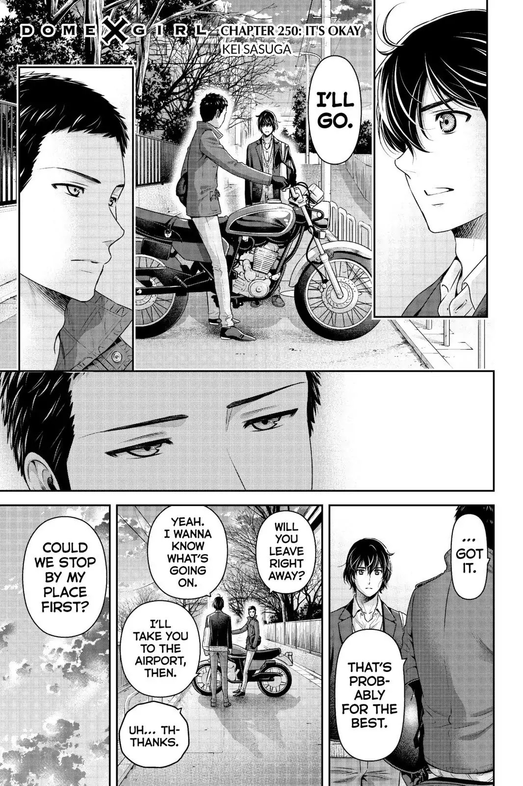 Domestic na Kanojo Chapter 250 - Page 1