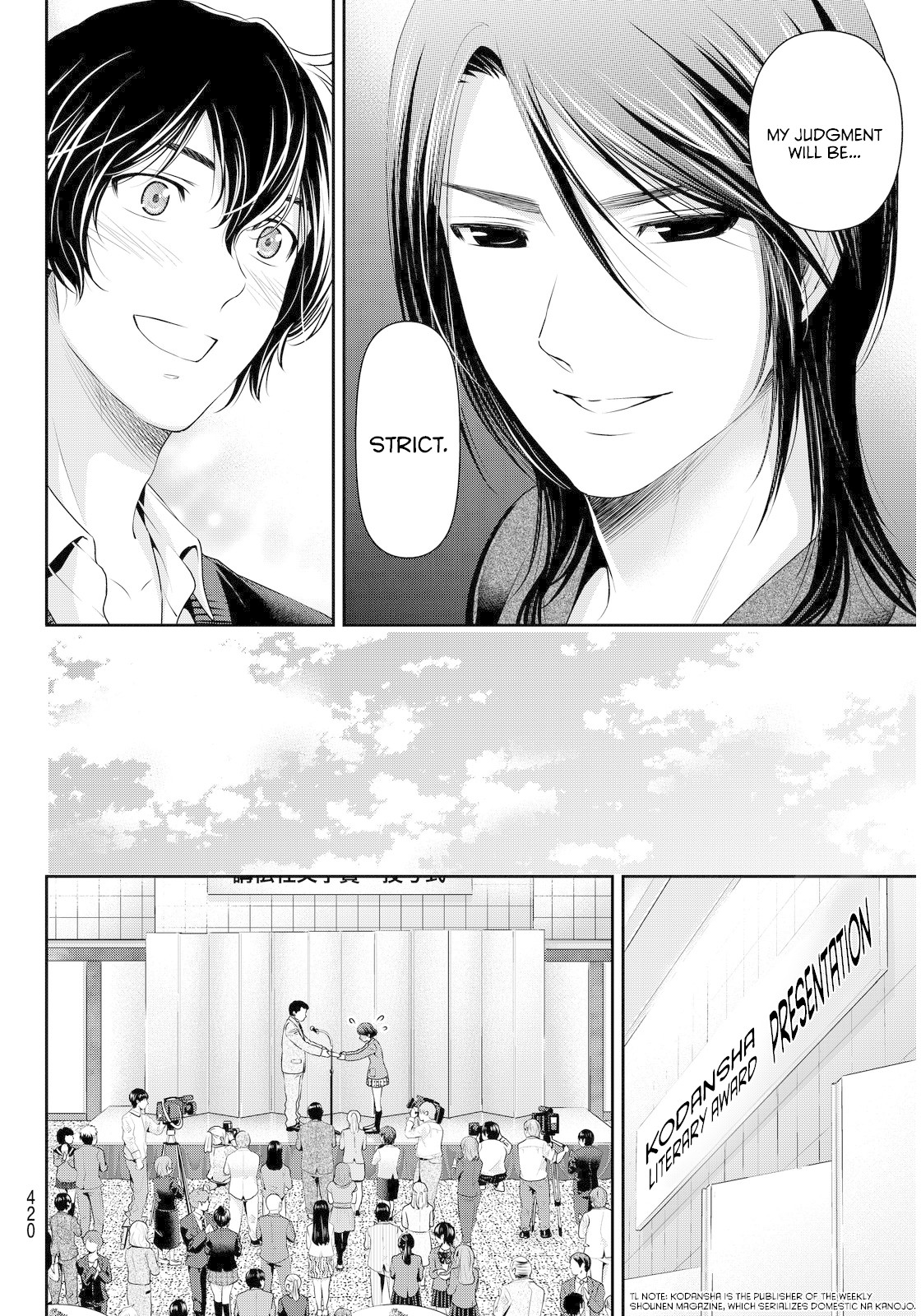 Domestic na Kanojo Chapter 58 - Page 12