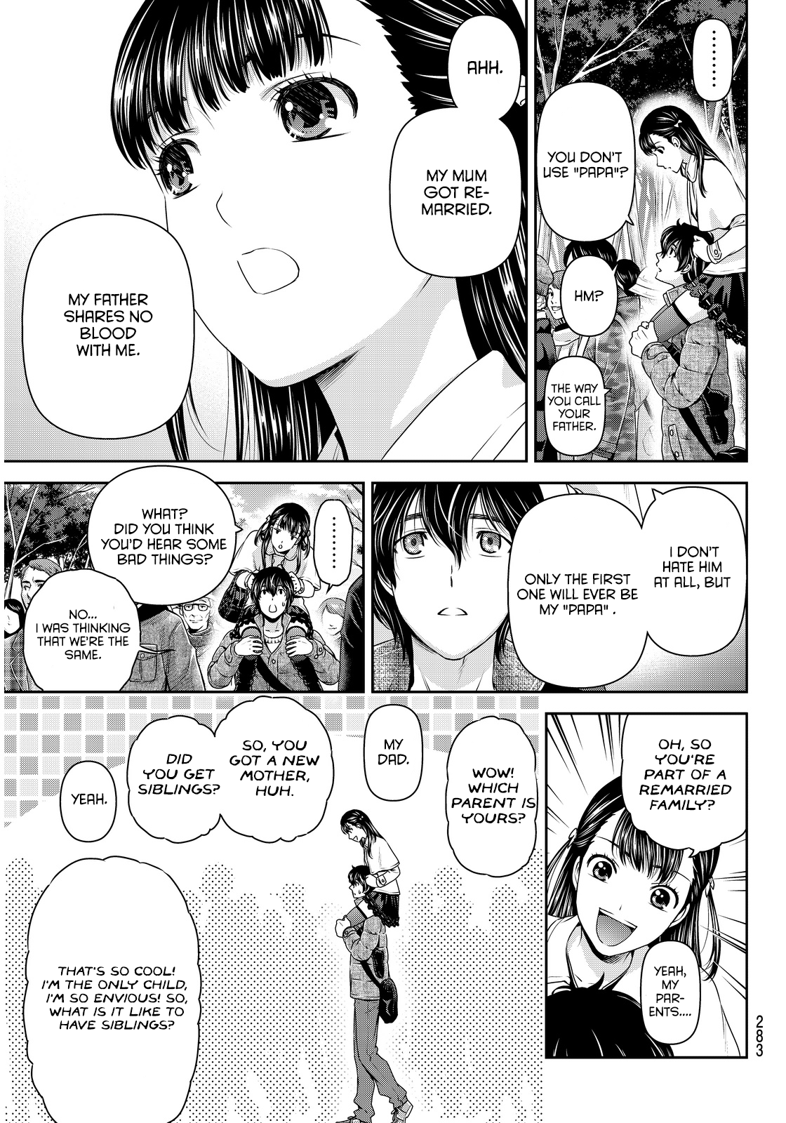 Domestic na Kanojo Chapter 67 - Page 14